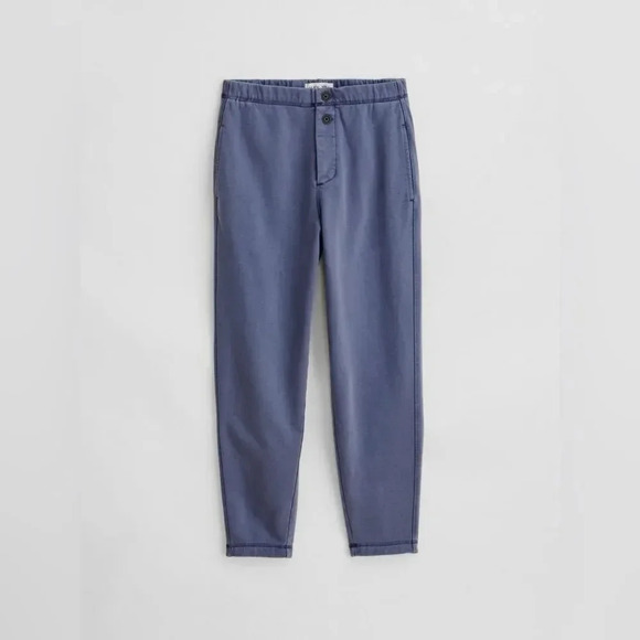 Alex Mill Davie Fleece Pant Dusty Blue - Picture 1 of 13